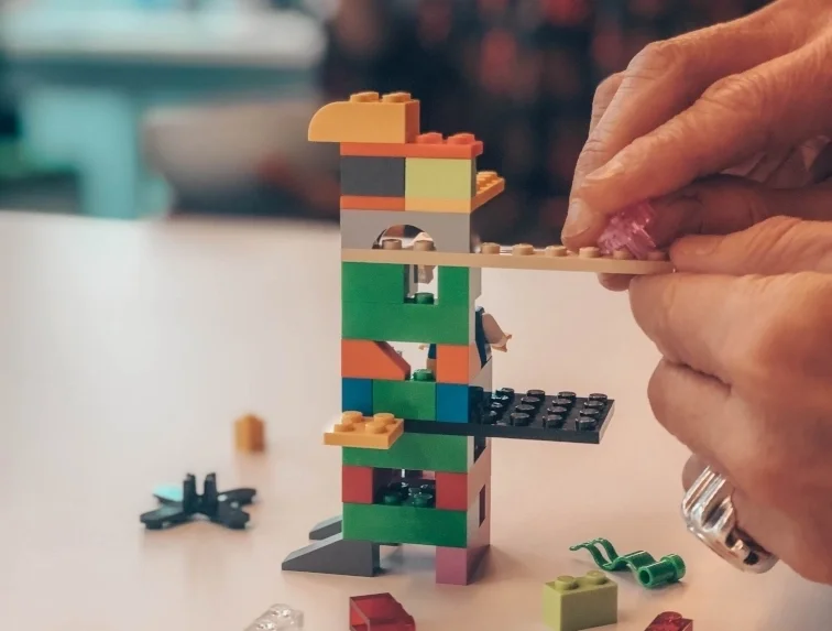 Building lego